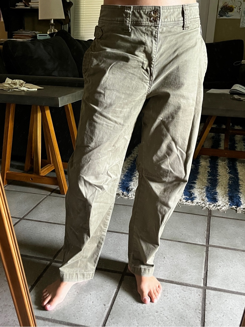 Barrel pants